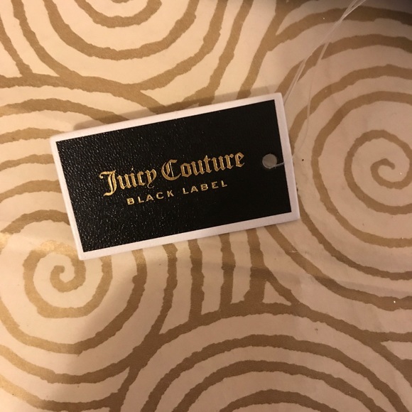 Juicy Couture Black Label Black Suede Wallet BNWT - Picture 3 of 8